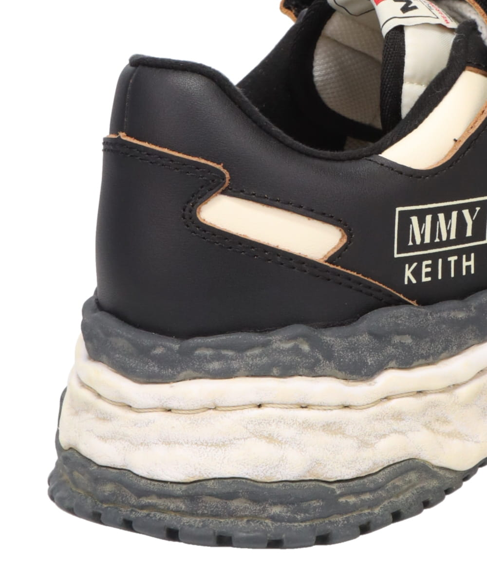 KEITH/ORIGINAL SOLE VINTAGE LEATHER LOW-TOP SNEAKER